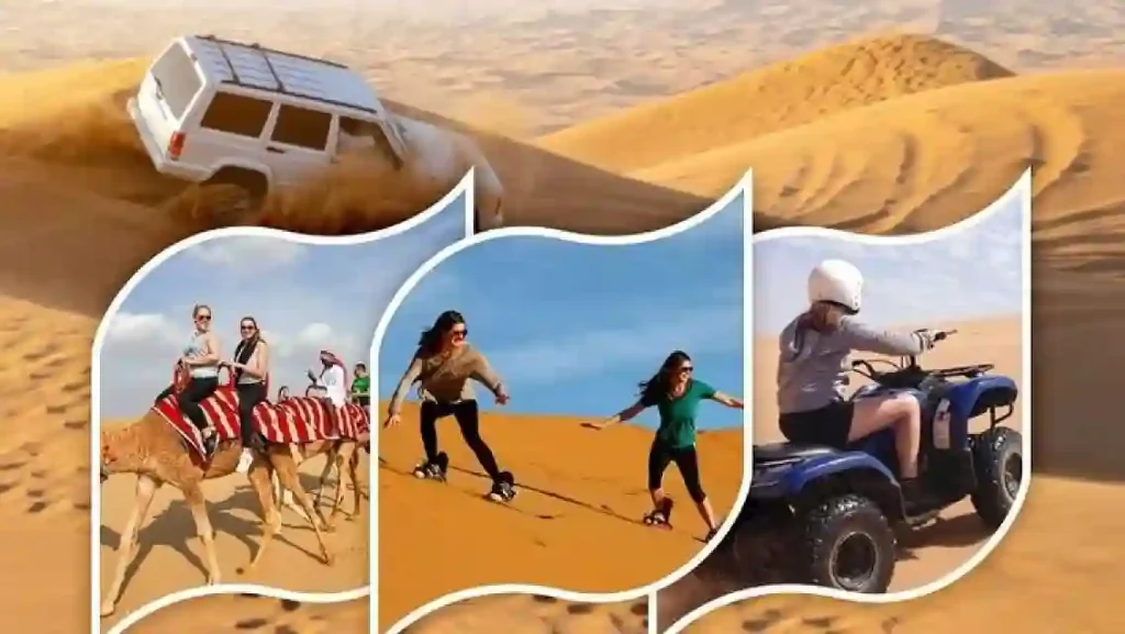 Morning desert safari Dubai half day tour